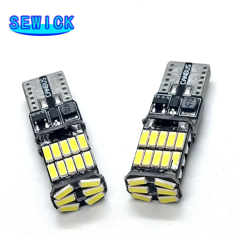  100pcs T10 w5w 194 501 canbus 4014 ڵ ׸    T10 26SMD led Ǳ     Ʈ 12V
