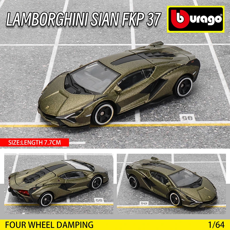 Deluxe 1:64 Sports Car Model Collection - Premium Toy Set