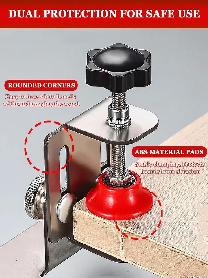 Cabinet Door Installation Positioner, Adjustable Length Cabinet Installation Tool, Cabinet Door Mount Locator for Most Cabinet Doors(2pcs