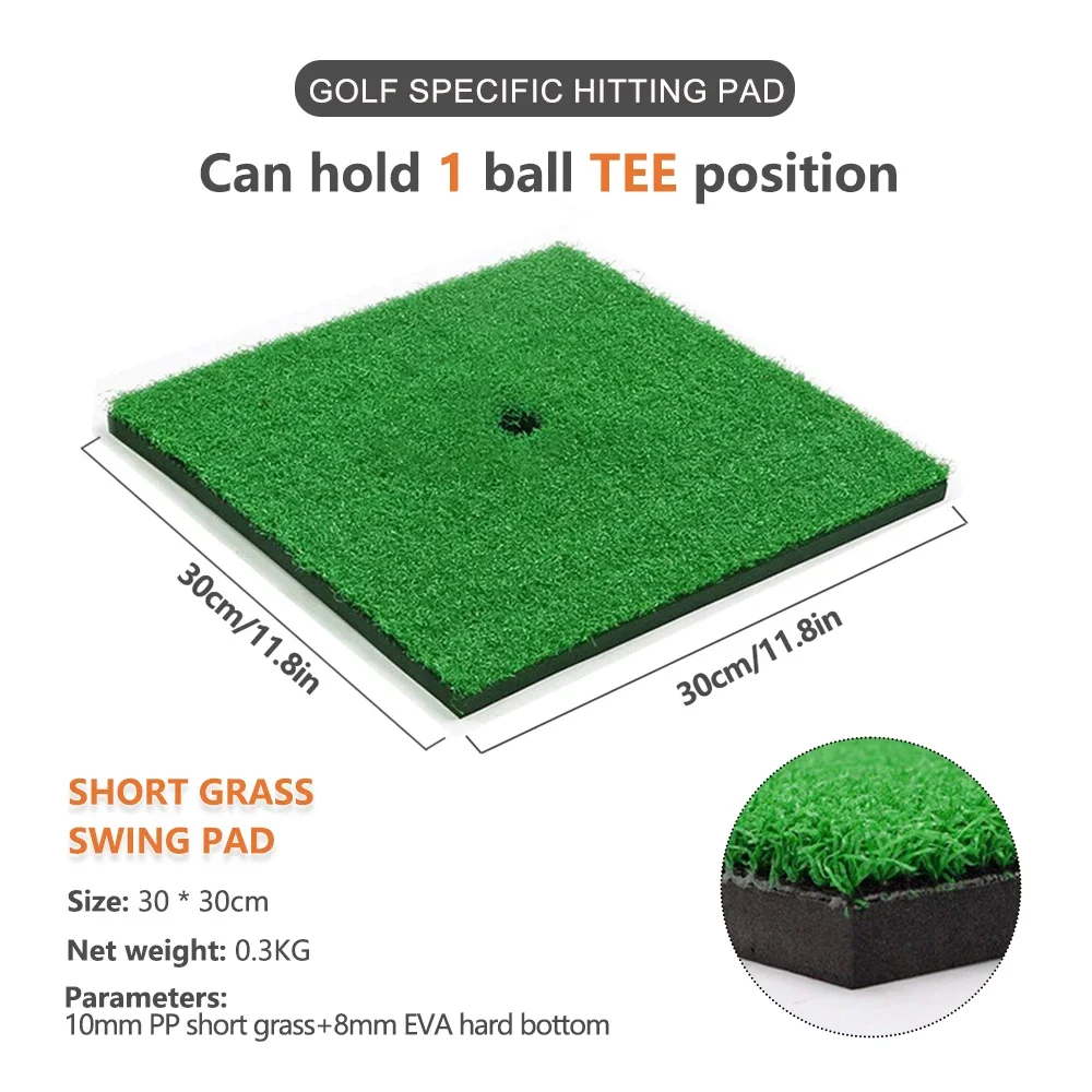 Premium Golf Hitting Mat - Indoor Outdoor Durable Grass Pad for Practice and Training