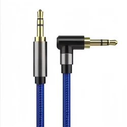 Premium 3.5mm Audio Cable - HiFi Stereo Sound - 1.5m (Blue)