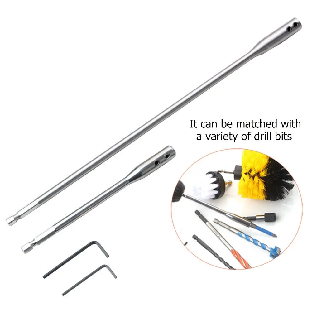 150mm/300mm Hexagonal Shank Extension Bars Holder Alloy Steel Quick Release Drill Bits Screwdriver Connecting Rod