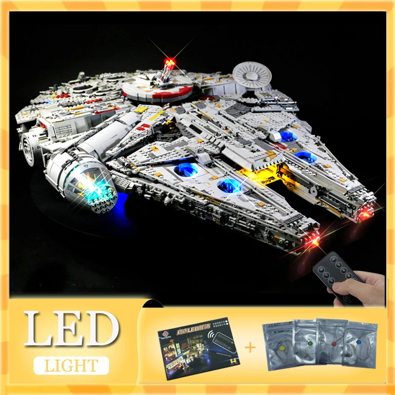 Aliexpress Dg005 Falcon RC DIY LED Light Kit For LEGO 75192