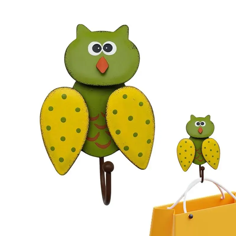 

Owl Wall Hooks Owl Hook Free Punching Strong No Trace Wall Storage Sticky Hook Door Back Key Hanging Home Storage Accessories