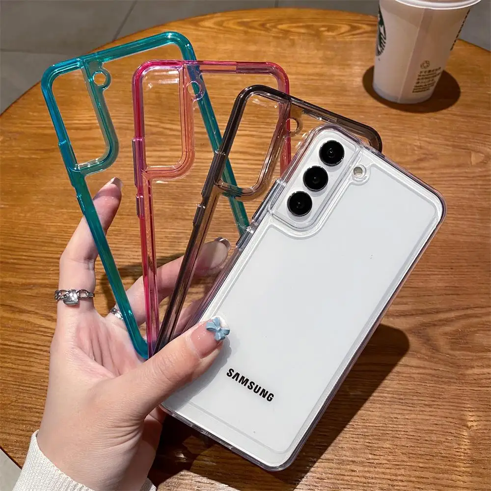 Luxury Transparent Shockproof Crystal Phone Case