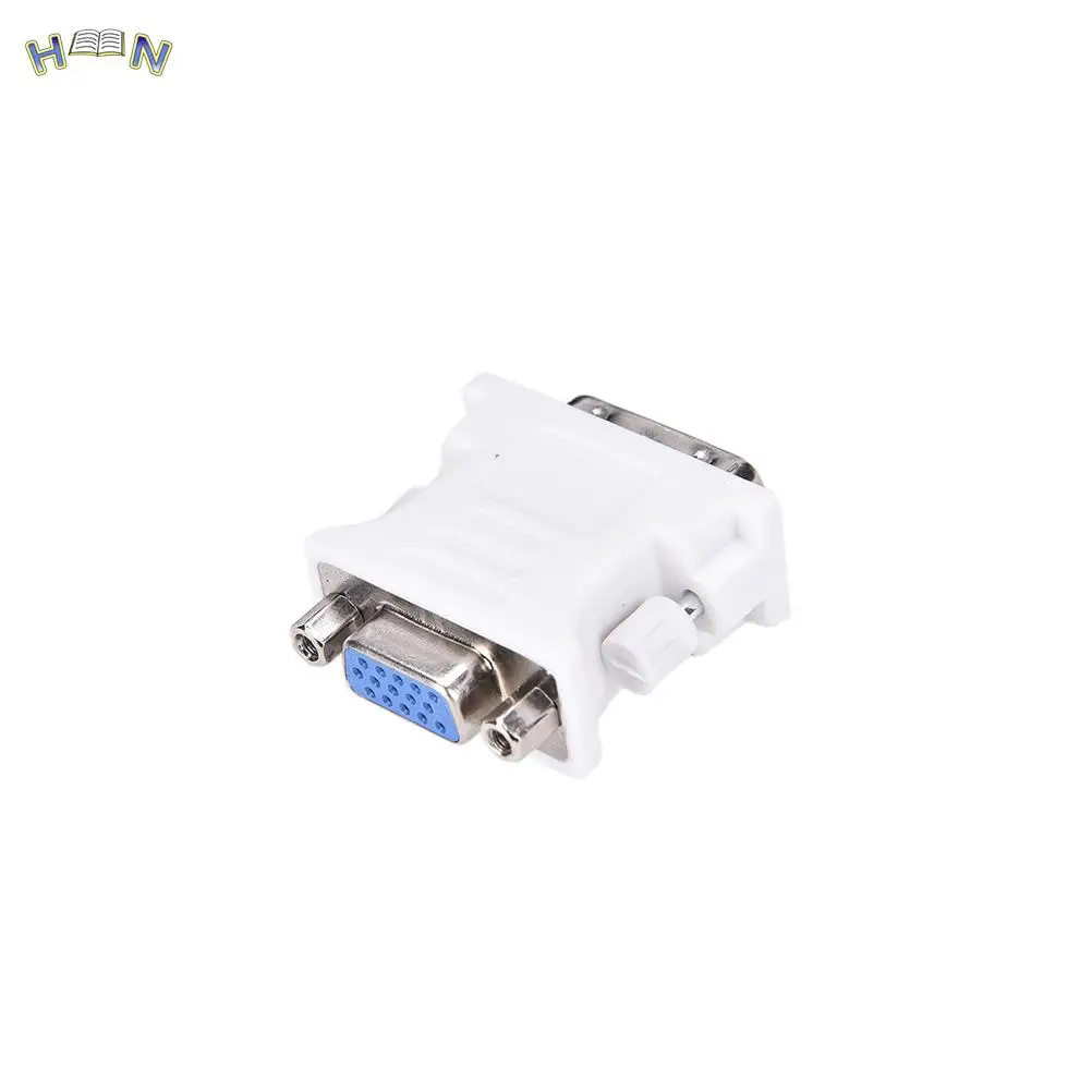 1pc DVI D Male To VGA Female Socket Adapter Converter VGA To DVI/24+1 Pin Male Female Adapter Converter