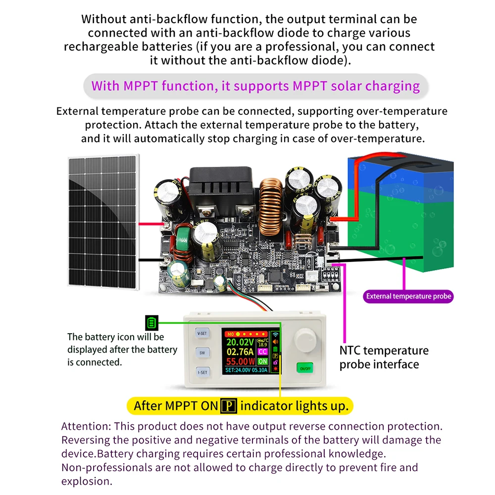 XY12522 XY12522S CNC Stabilized Voltage Power Supply Buck