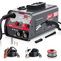 MIG Welder 140Amp, Flux Core MIG Welder/Stick 2 in 1 Welding Machine, Welder Machine 110V With Synergy IGBT Inverter 1