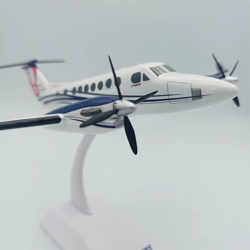 Kingair350i-プラスチック製のビジネスジェット,ミニチュア
