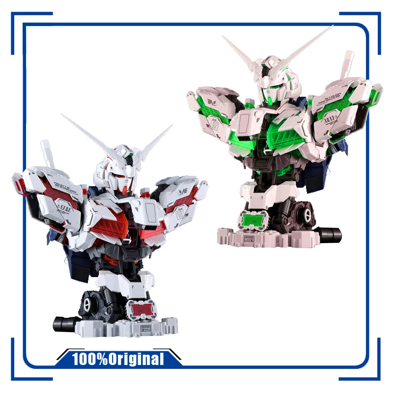 

RX-0 1/35 UNICORN Bust LED Light Action Toy Figures Assembly Model Kit Boy's Holiday Gift