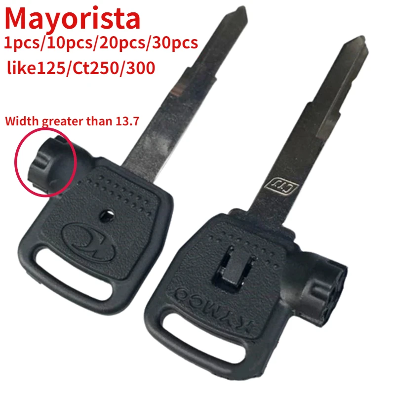 Mayorista Blank Key Motorcycle Replace Uncut Keys For KYMCO Scooter Magnet Ct Kcc Acc Dynamic KXCT Zero Superdink 125 250 300