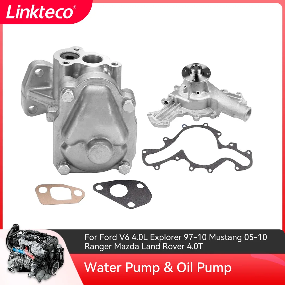

Demier Water Pump & Oil Pump For Ford V6 4.0L Explorer 97-10 Mustang 05-10 Ranger Mazda Land Rover 4.0T AW4108 OP421