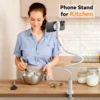 Oatsbasf Universal Gooseneck Phone Stand Holder Magnetic for Desk Arm Flexible Lazy Holder 360° Rotatable Bed Phone Clip Bracket 6