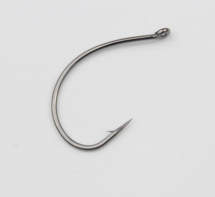 Rosewood Offset Wacky Hooks Wide Gap Drop Shot Fishing Senko Crank Worm Neko Rig Weedless Rigging Angelhaken mit Widerhaken, 50 Stück – Detail 3