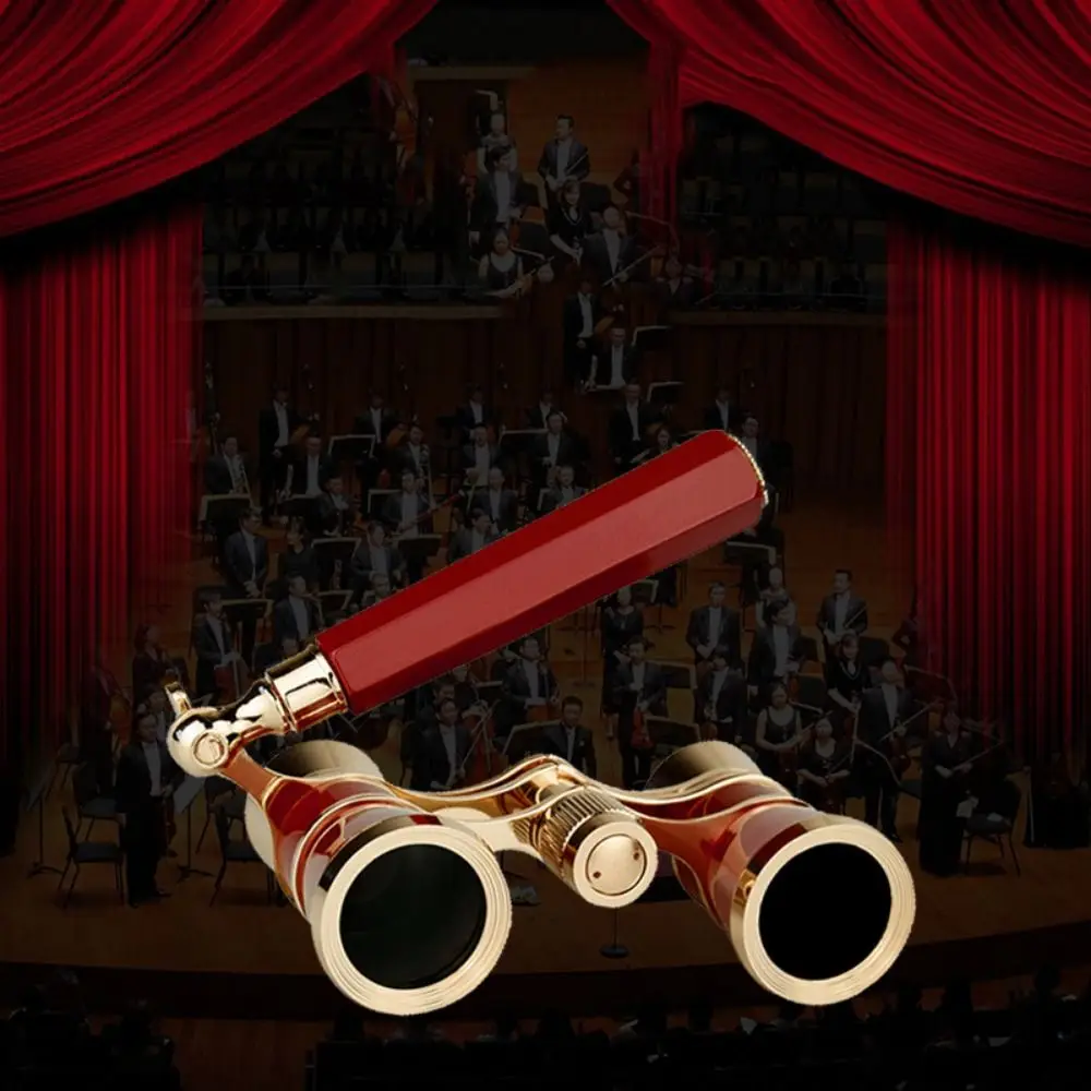 Optical BK9 Opera Glasses Lightweight Compact Vintage Binoculars Telescope Extendable Adjustable Handle Pocket Binoculars Kids 5