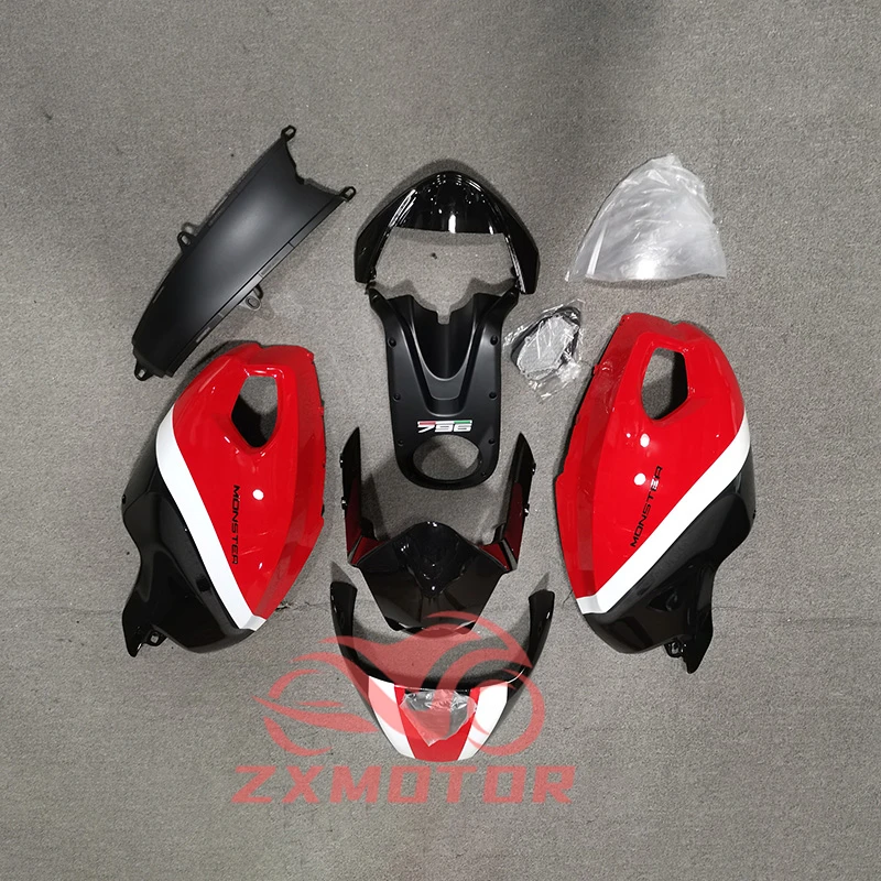 

Комплект обтекателей для Ducati Monster 696 996, Пластиковые обтекатели для мотоциклов Rebuil ZXMT