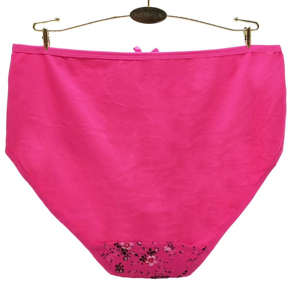 Cotton Mid Rise Womens Briefs - Soft Sexy Plus Size Panties 3 Pcs