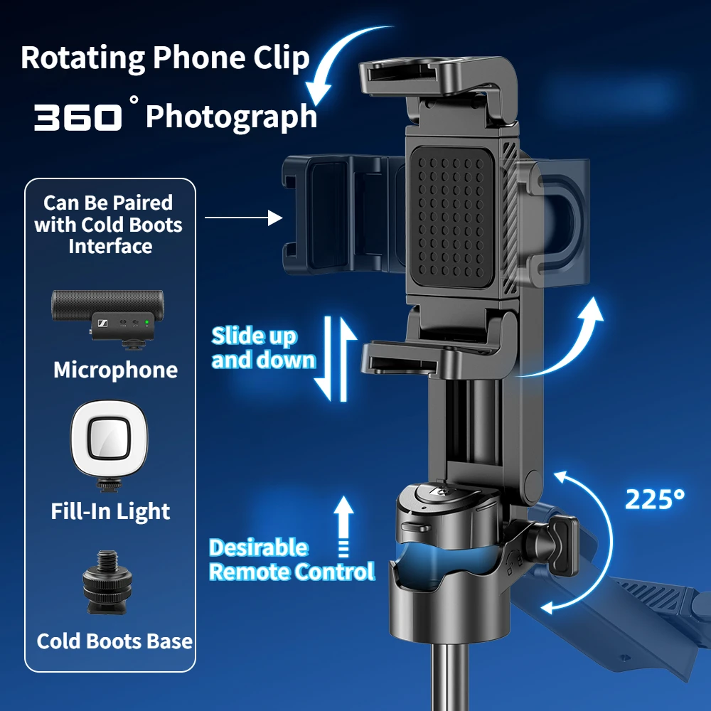 Selfie stick tripod selfie stick sports camera selfie stick cell phone selfie stick smartphone selfie stick phone selfie tripod Portable P15 Selfie Stick Tripod 3 in 1 Phone Stand with Detachable Remote Multifunctional Tripod for Vlog Tourism Take Pictures