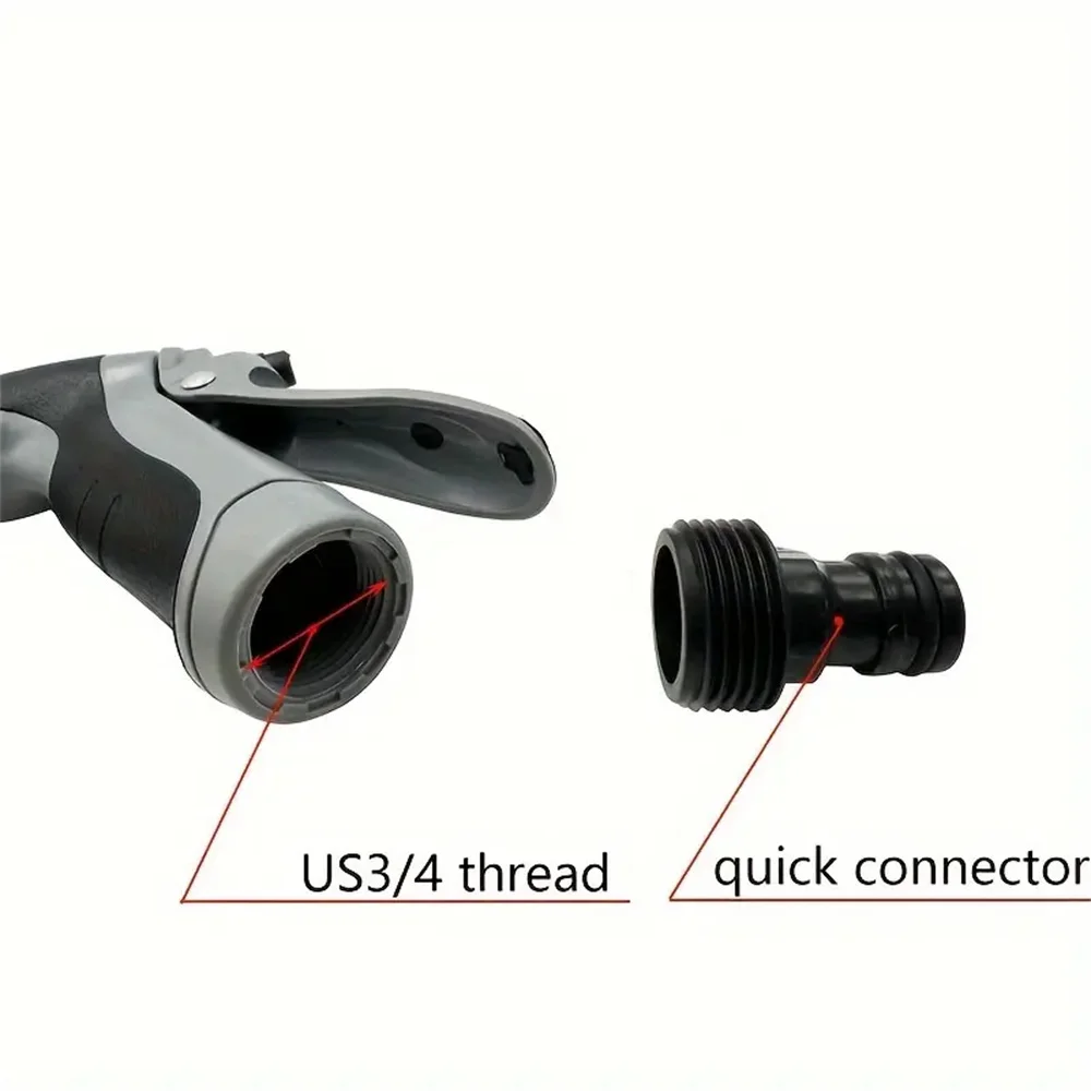 Expandable high-pressure car wash spray gun, equipped with removable soap spray gun, anti-skid handle, foam spray pipe - suitabl 5