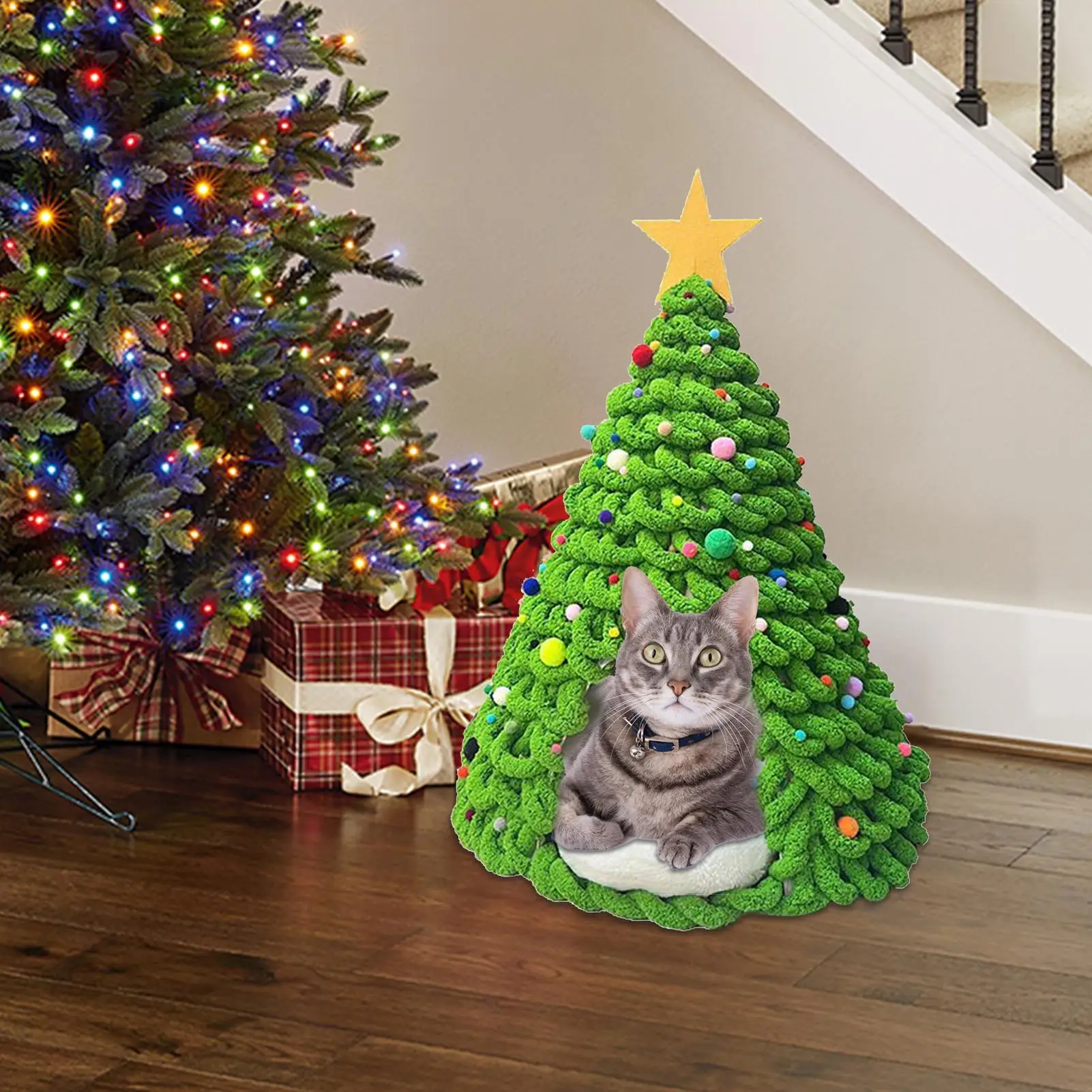 Christmas Tree Cat House Kit image 6