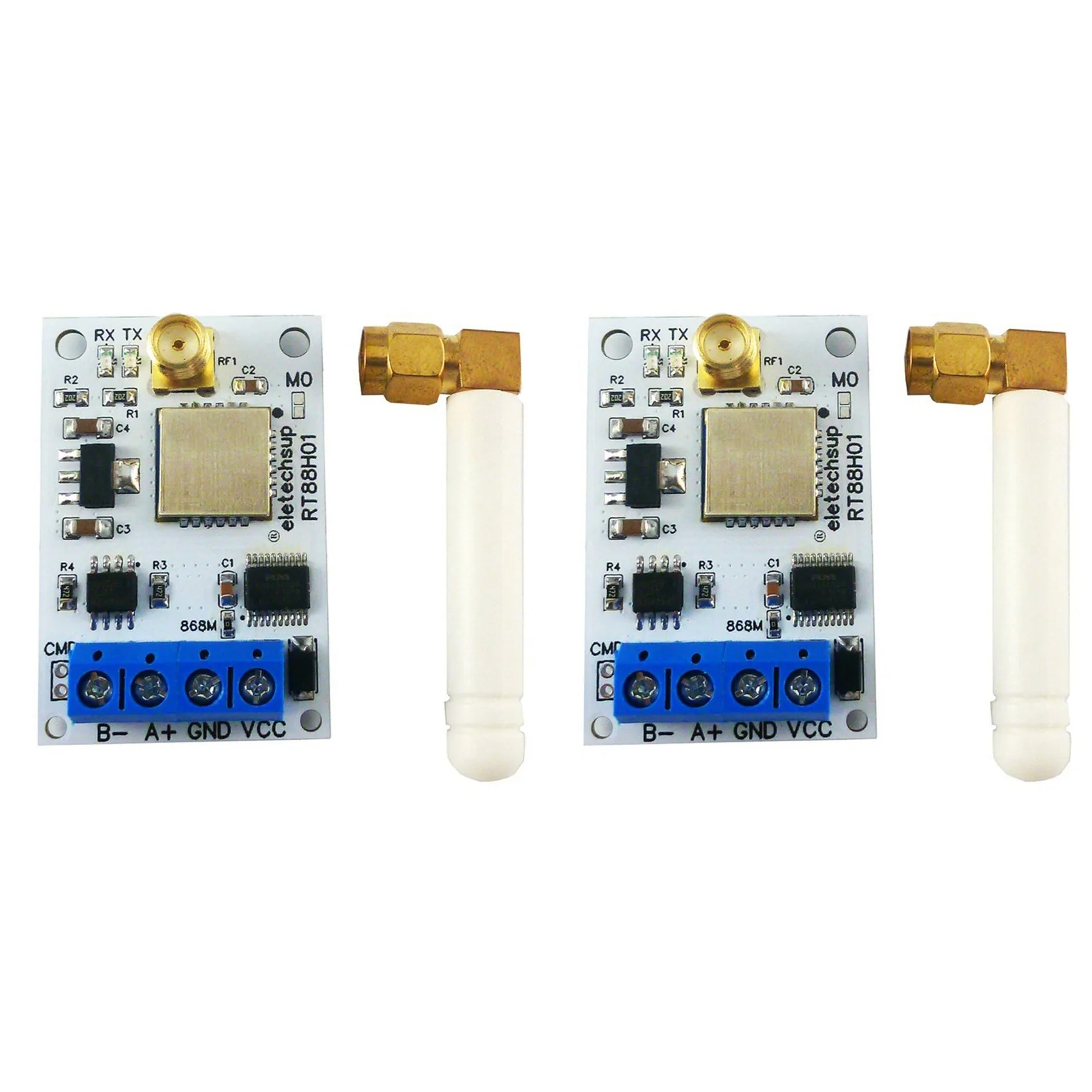 ABGI-2X RT88H01 868M RT88H01 송수신 모듈 VHF/UHF 라디오 모뎀 RS485 Lora GFSK 무선 송수신기 22DBM