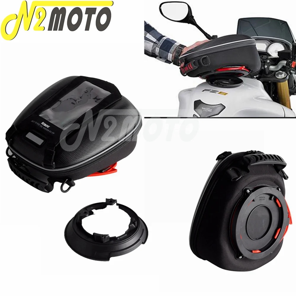 

Мотоциклетные Сумки на бак, водонепроницаемые гоночные сумки для KAWASAKI NINJA400 650 650 S X ZX-6R 10R 10RR VERSYS-X300 KLX230 R Z400 900 H2