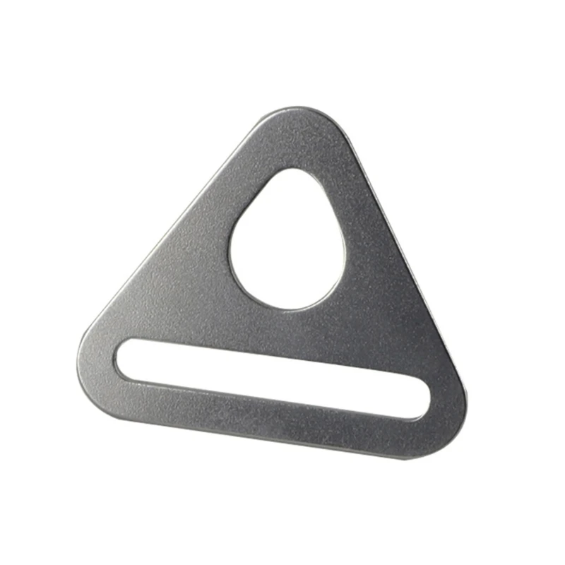 10pcs 15/2 /25/32mm Metal Adjuster Triangle Ring with Bar Swivel Clip D Buckles RV tent pull point reinforcement triangle buckle