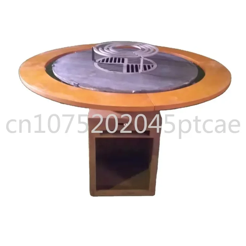 

steel fire pit metal grill bbq with accessories