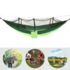 2 Person Double Camping Hammock Chair Bed Outdoor Hanging Swing Sleeping Garden 1