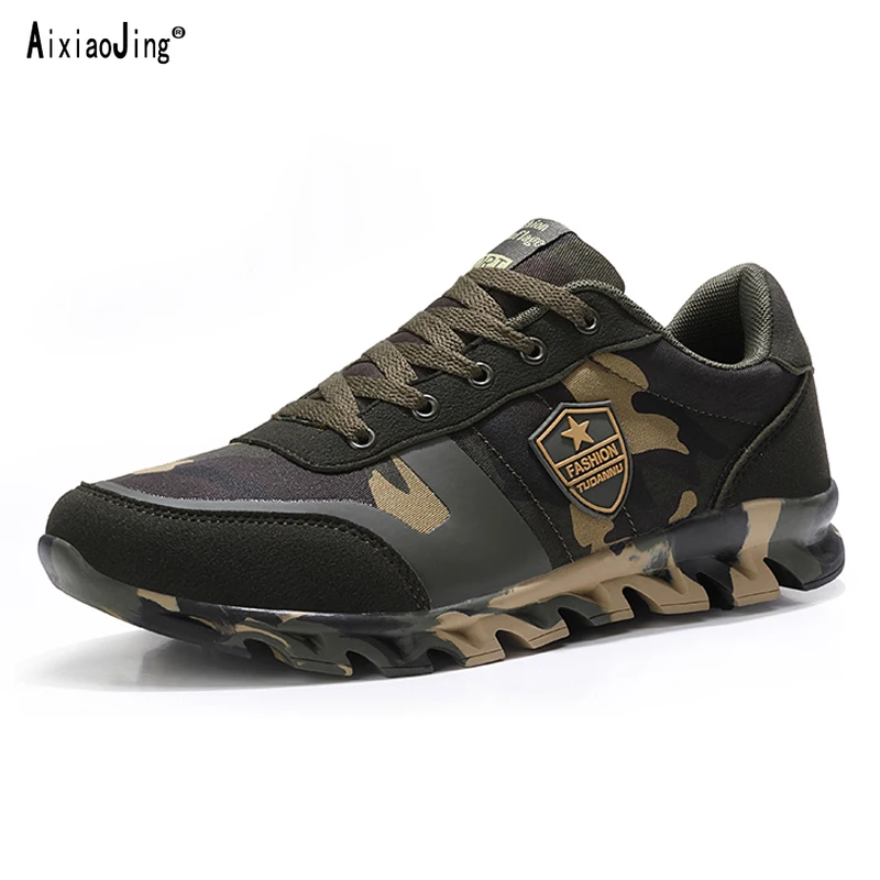 

High Quality Brand Men's Running Shoes 35-45 Men's Women's Sneakers Casual Lightweight Army Green Sneakers Tenis Masculino Adult