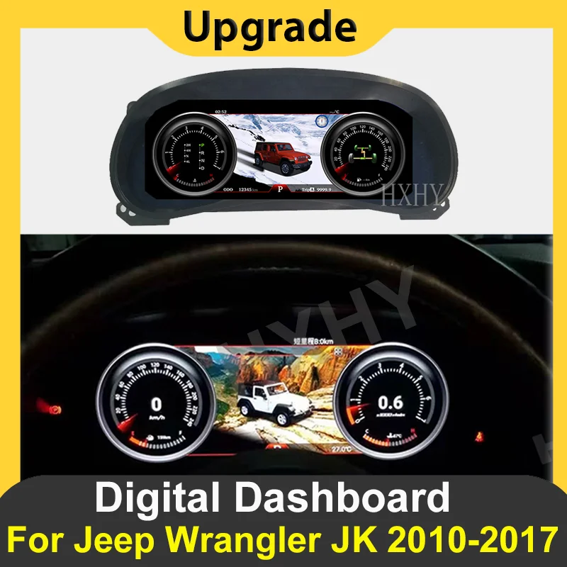 2022 Latest Original Car Digital Linux Instrument Cluster For Lexus