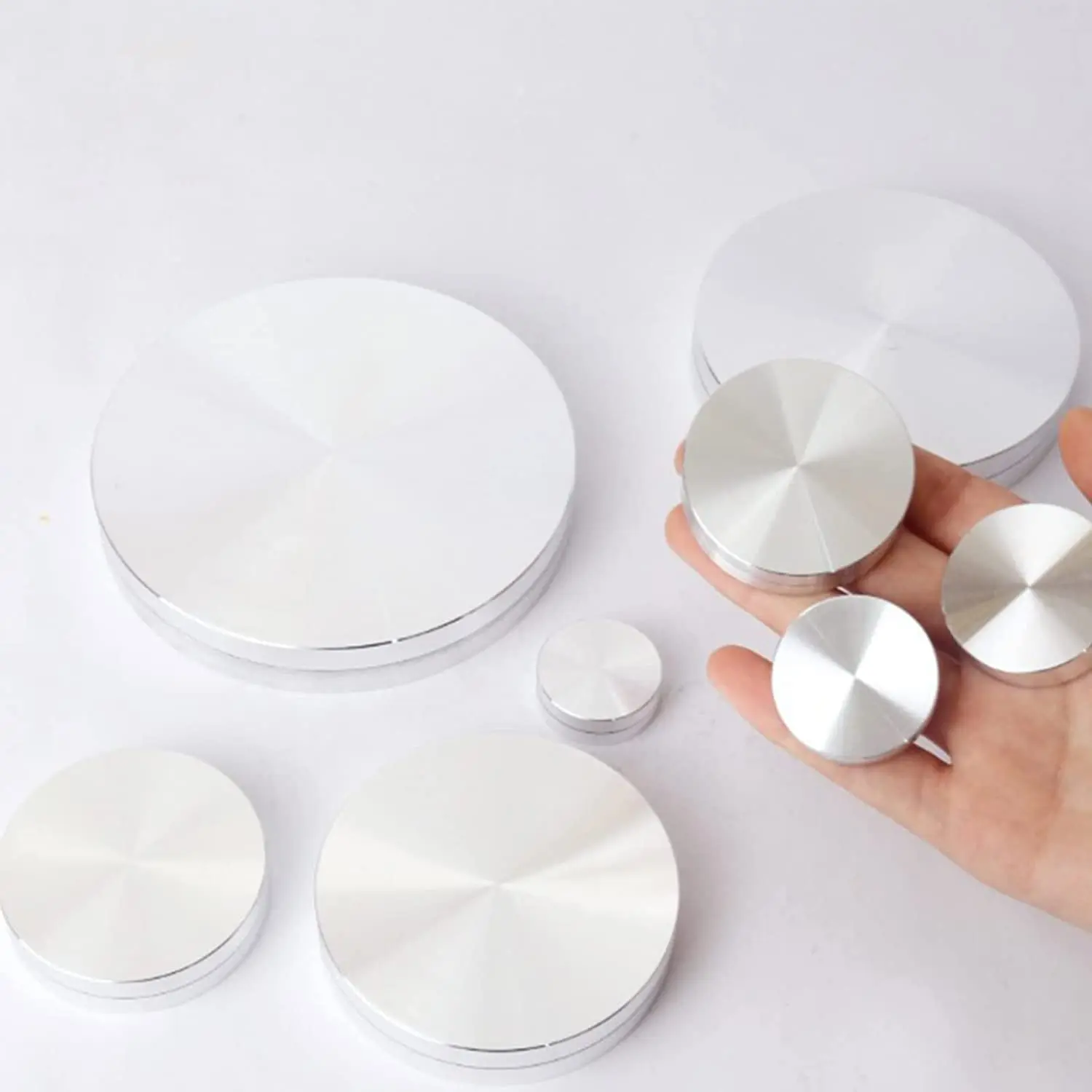 Pottery wheel Ceramic Tool Pottery Throwing Trimming Spinner Tools Trim Stabilizer Polymer Clay Turntable Mini Wheel Metal Bearing Rotary Disc