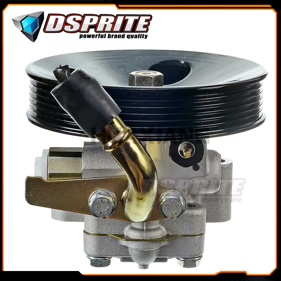 Per 57100 2 E100 571002 E100 Nuova Pompa Del Servosterzo Con Puleggia Per 05-10 Kia Sportage Hyundai Tucson 2.7L 2005-2010 57100-2E100