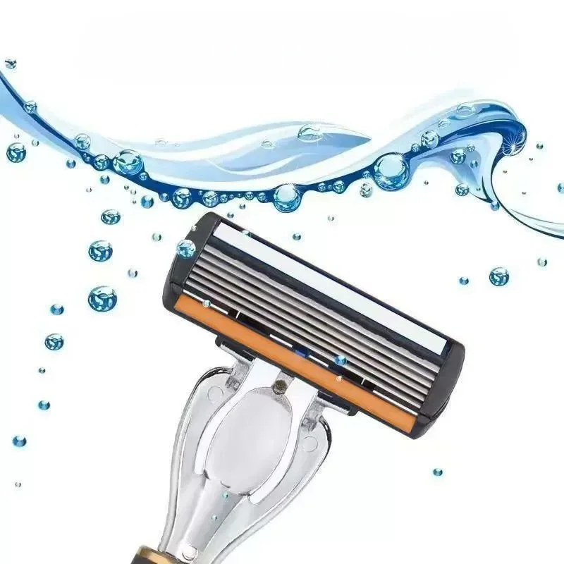 Handmatig scheermes 6-laags voor mannen anti-kras design set_voghion.com