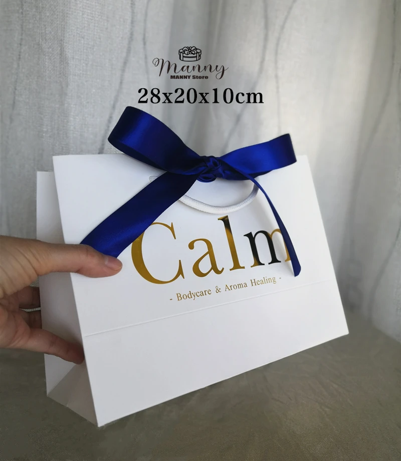 100x Paper Bag Gift Boxes Commodity Packaging Handbag Customize Logo With Frame ,Shopping Promotion Bags Wedding Gifts Wrapping 30 S689bcff7fdc14b8ebe03e60aa3d7daf9G