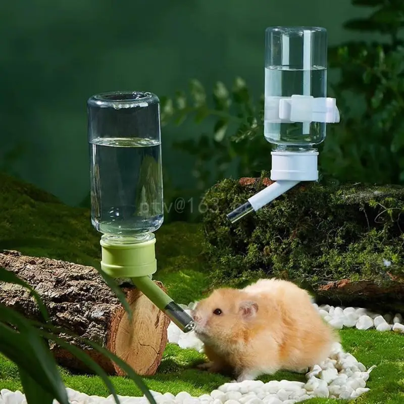 

Hanging Hamsters Water Dispenser for Hamsters Cage Automatic External Small Animals Water Bottle NonMess Watering Supply