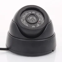 Caméra de permission Intérieure LED 24IR avec Capteur d'Image, CMOS, Vision Nocturne Jour et Nuit, Système de Sécurité NTSC 3