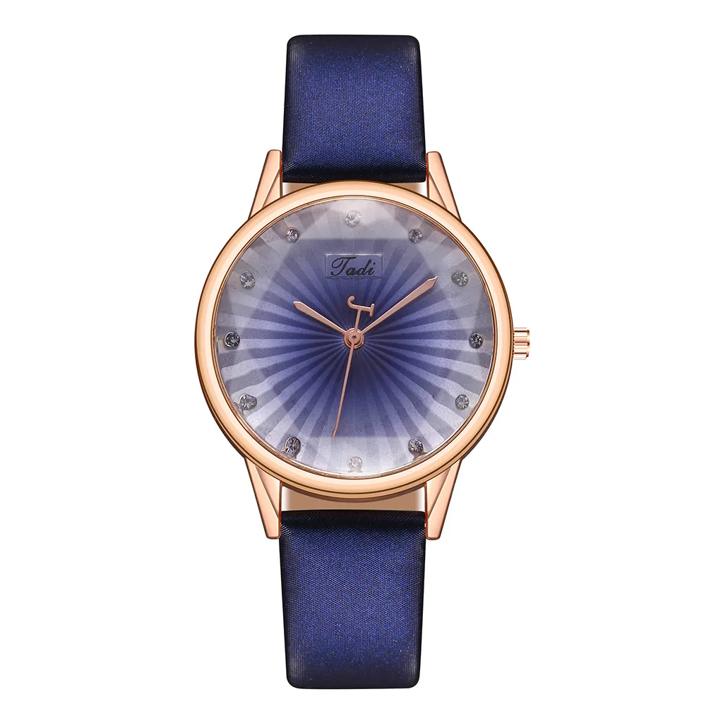 

2023 New Creative Striped Quartz Watch Leather Watch with Diamond Strap часы женские наручные relógio feminino montre femmes