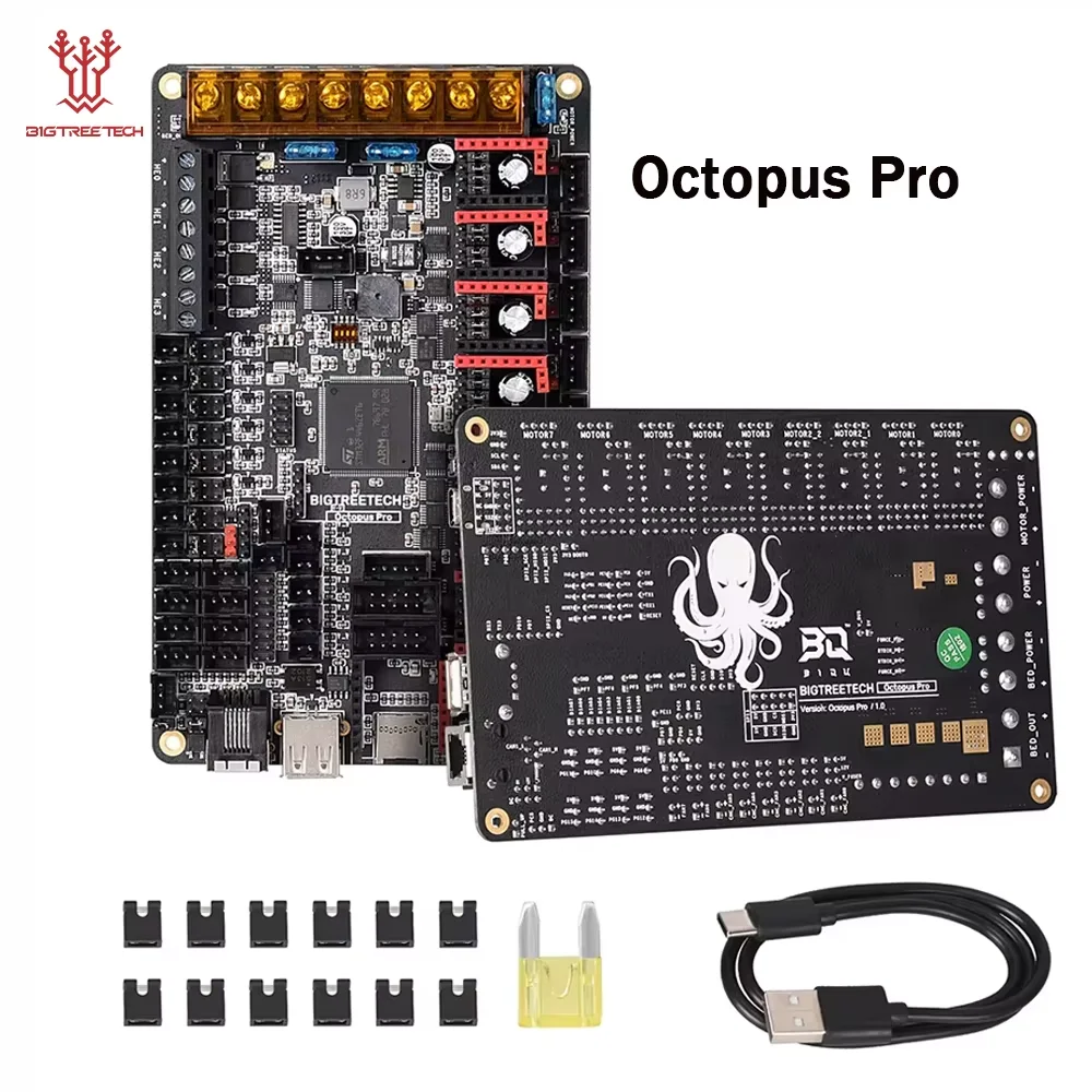 BIGTREETECH Octopus PRO V1.0/V1.1 32 Bit Motherboard 60V 8 Axis