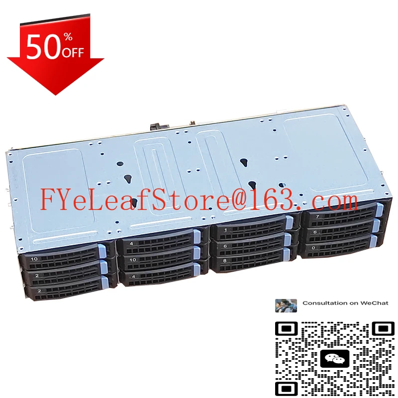 

12 bay 3.5-inch 6Gb hard drive rack 12Gb storage NAS black CDN hot swappable SAS series chassis