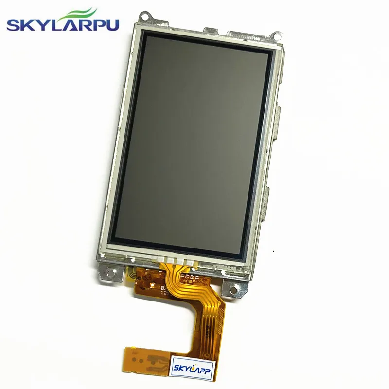 

Skylarpu 3" Inch Complete LCD Screen For Garmin Alpha 100 100F Hound Tracker Handheld GPS LCD Display with Touchscreen Digitizer