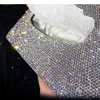 Luxury Tissue Box Napkin Holder Car Diamond Tissue Pumping Paper Box Toilet Paper Towel Storage Box Home Decor Auto Accessories 3