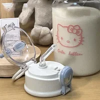 500ML Sanrio HelloKitty Transparent Straw Cup 3