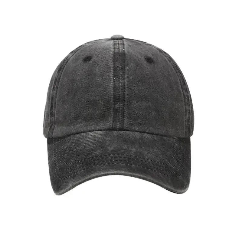Baseball Cap Women Men Unisex Washed Cotton Adjustable Solid Color Couple Cap Vintage Dad Hat Snapback Outdoor Sport Trucker baseball cap