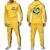 NEW Men Spring Autumn Stylish SKODA Logo Solid Color Sweatshirt Set Casual Long-sleeved Hoodies Pants Polar Two Piece Suit 4