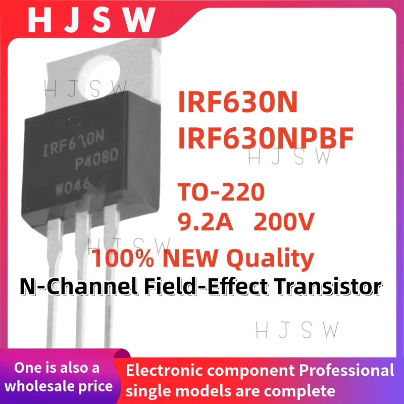 High-Quality N-Channel Field-Effect Transistor TO-220 - Multiple Quantities Available
