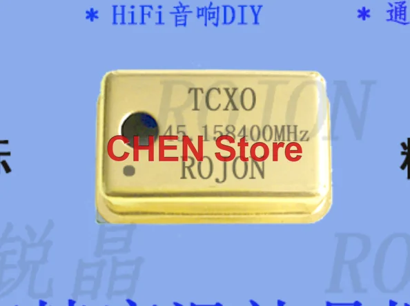 1 개/몫 금도금 TCXO 0.1ppm 27MHz 고정밀 크리스탈 발진기 오디오 DIY 무료 배송