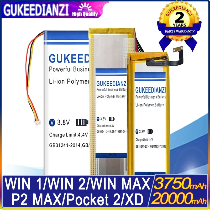 Batteria Per Gpd Micropc/ Win 1 2 Max Pocket 2 Max Xd Batterie Di Alta Qualità + Numero Di Tracciamento