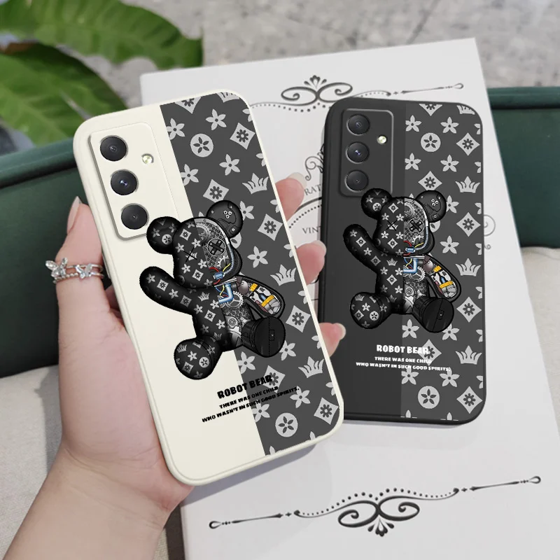 Adorable Bear Printed Phone Case - Cute Protective Cover