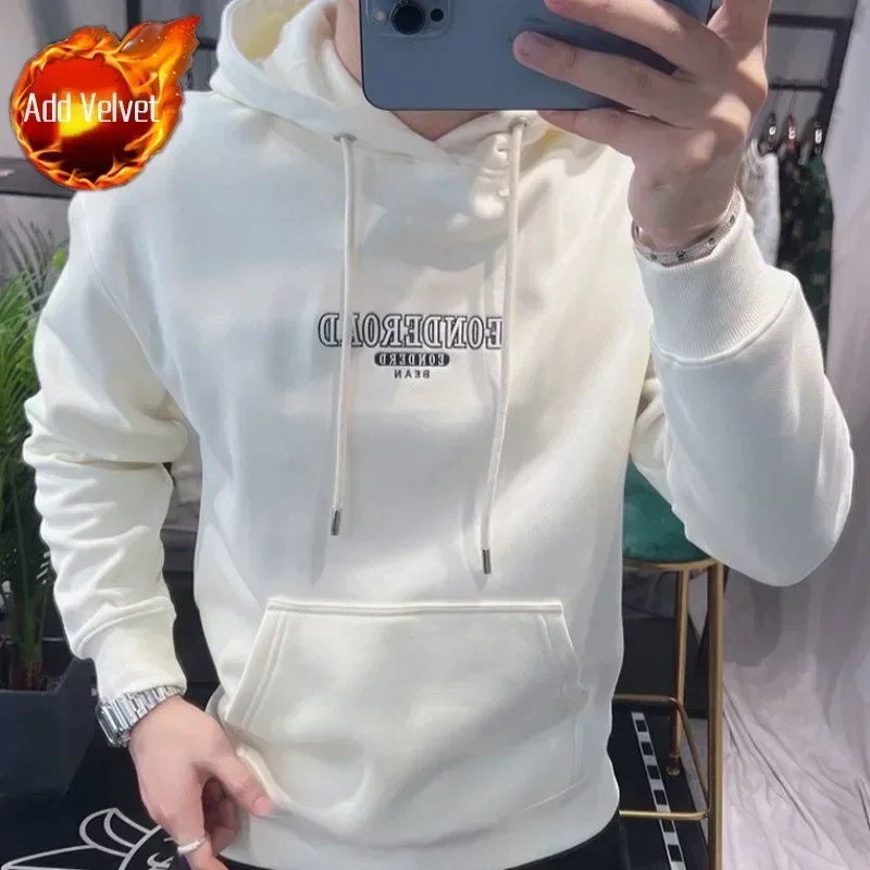 thumbnail image 1 of Sudadera con capucha de alta calidad para hombre, sudadera con capucha de moda Harajuku para hombre, ropa divertida y sencilla de diseñador, ofertas, ropa Y2k nueva, 1 of 5